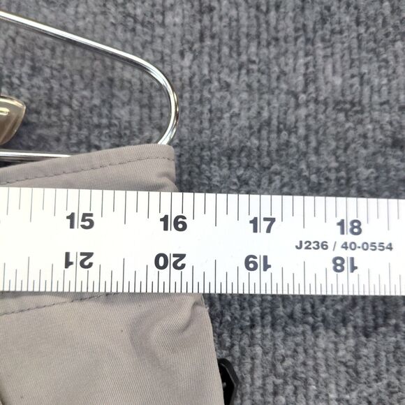 Wrangler Mens Chino Shorts Gray Size 32 Slash Pockets Cotton Nylon Blend - Picture 4 of 15